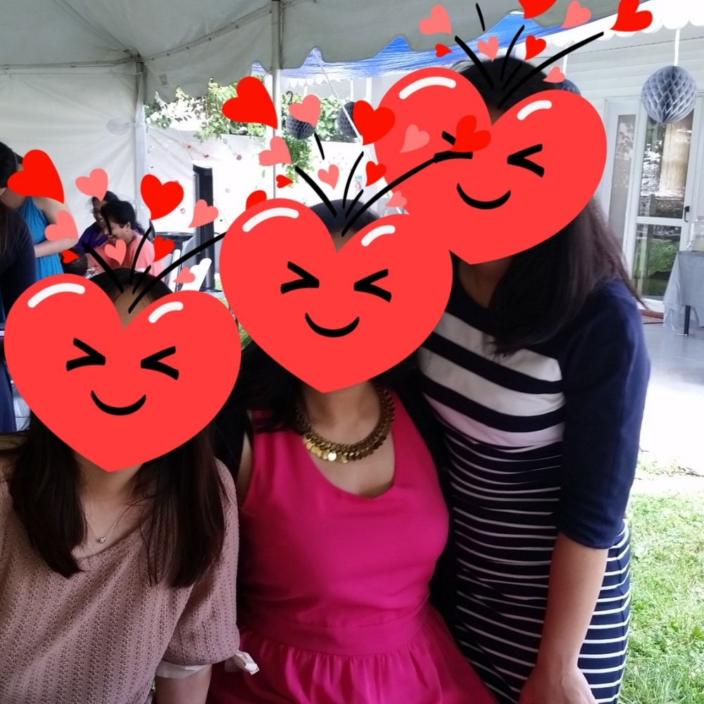 Striped navy blue and white dress